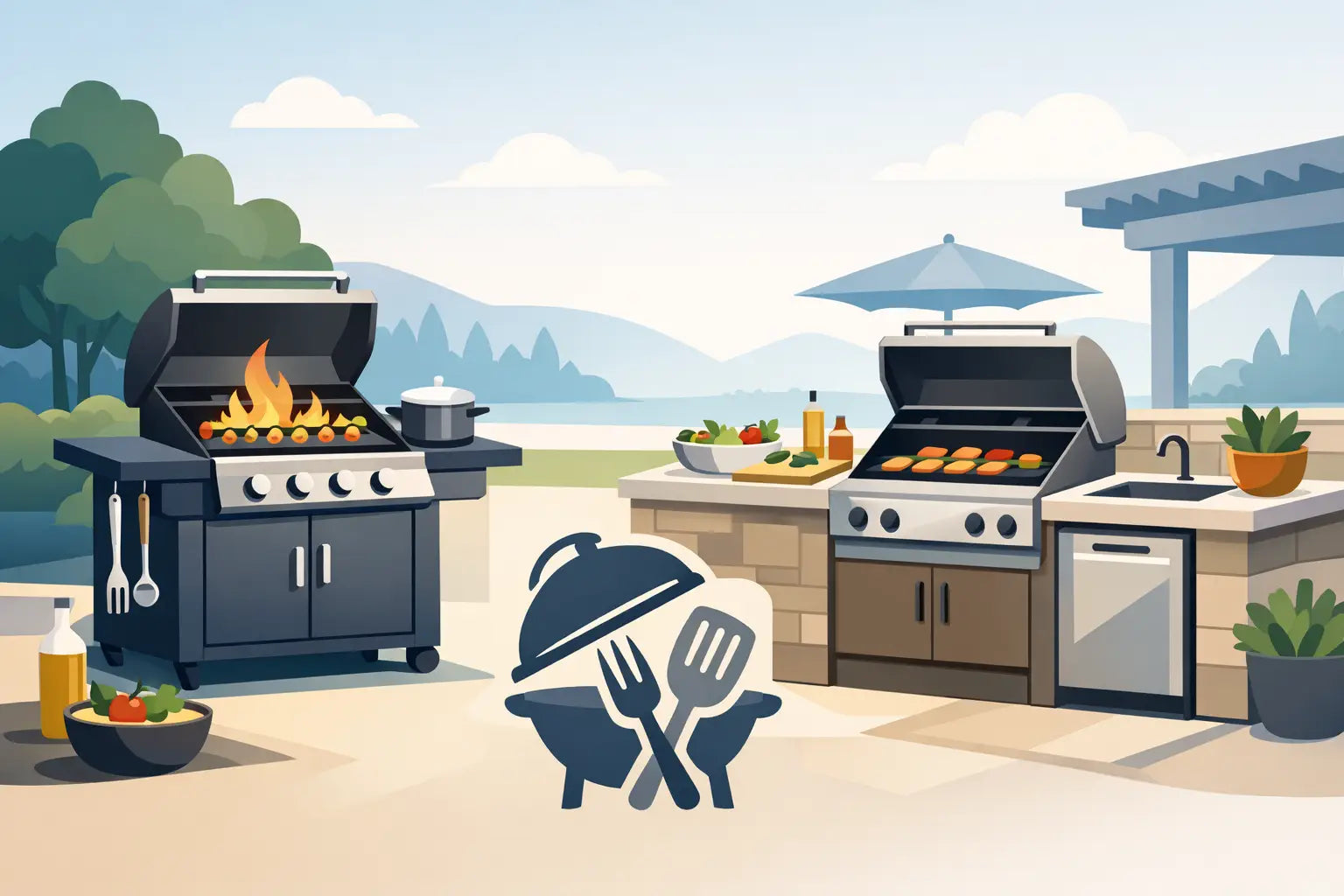 Choosing Grills and Outdoor Kitchens