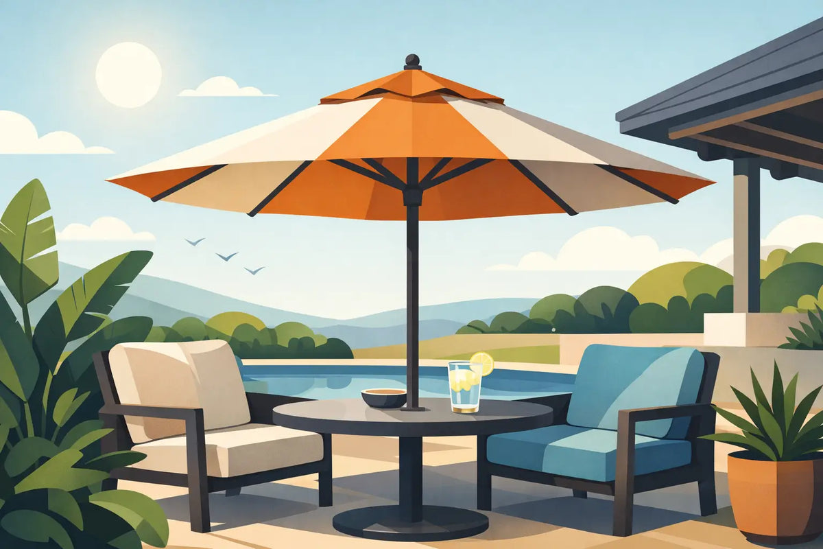 How to Choose a Patio Umbrella for Lasting Shade