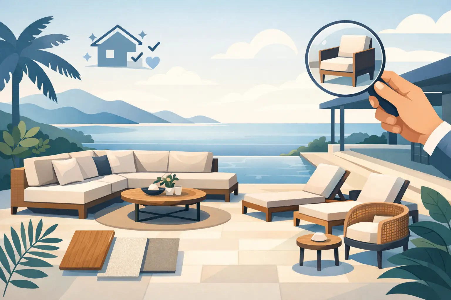 Nokoluxe Living : Guide pour choisir des ensembles de mobilier d'extérieur