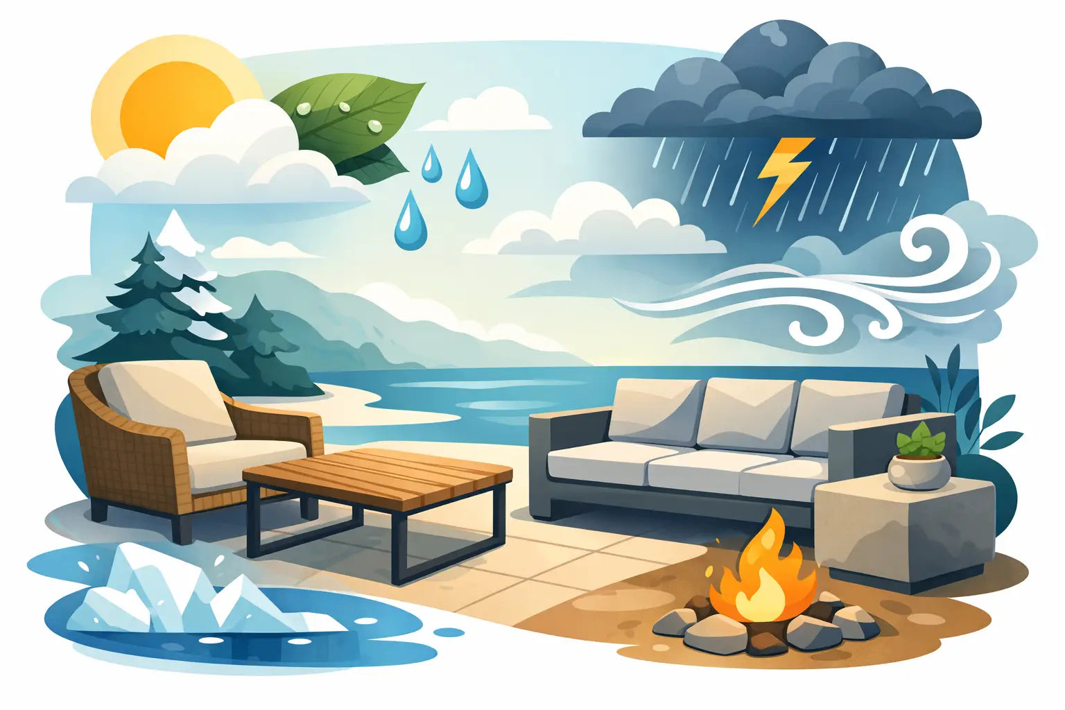 Weather Resistant Outdoor Furniture Materials