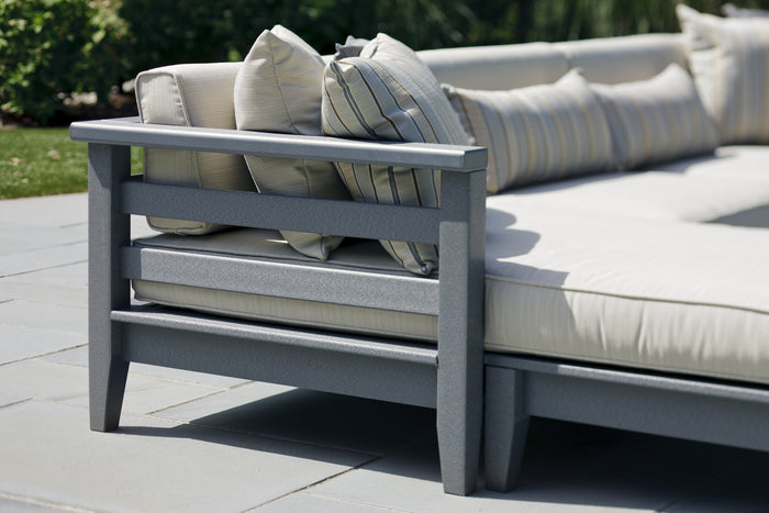 Cambridge Coffee Table Ottoman – Outdoor Patio Table with Dual Use