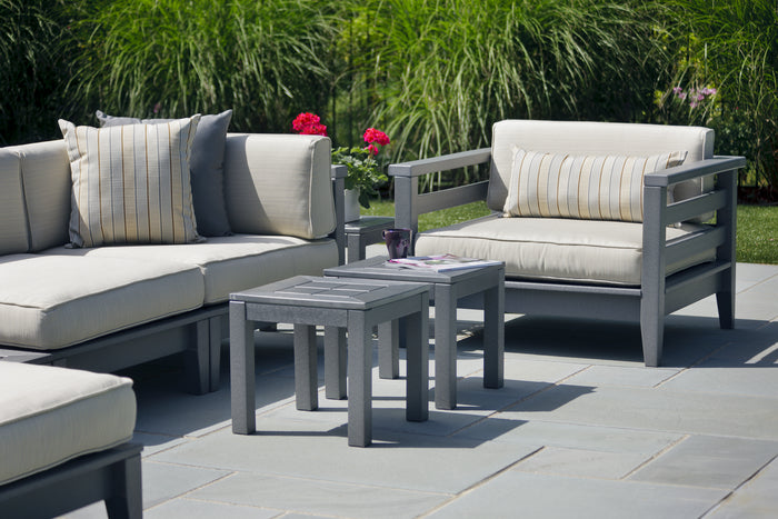 Seaside Cambridge Club Chair – Deep Cushion Outdoor Patio Seating