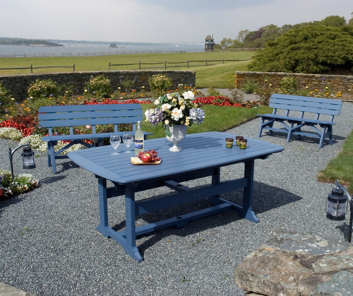 Seaside Portsmouth 72″ x 42″ Rectangular EnviroWood Outdoor Dining Table