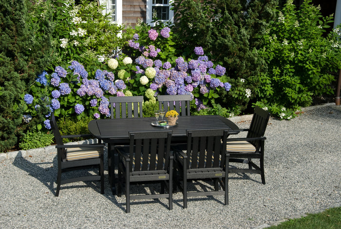 Seaside Portsmouth 72″ x 42″ Rectangular EnviroWood Outdoor Dining Table