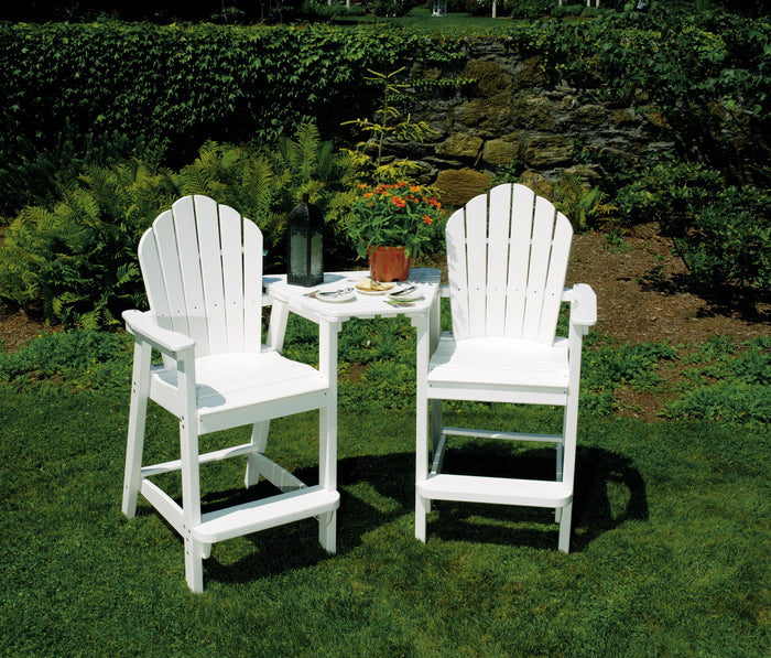 Seaside Adirondack Classic Bar Chair – Outdoor Bar Height Seating