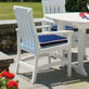 Seaside Hampton Dining Chair – Elegant Outdoor Patio Seating