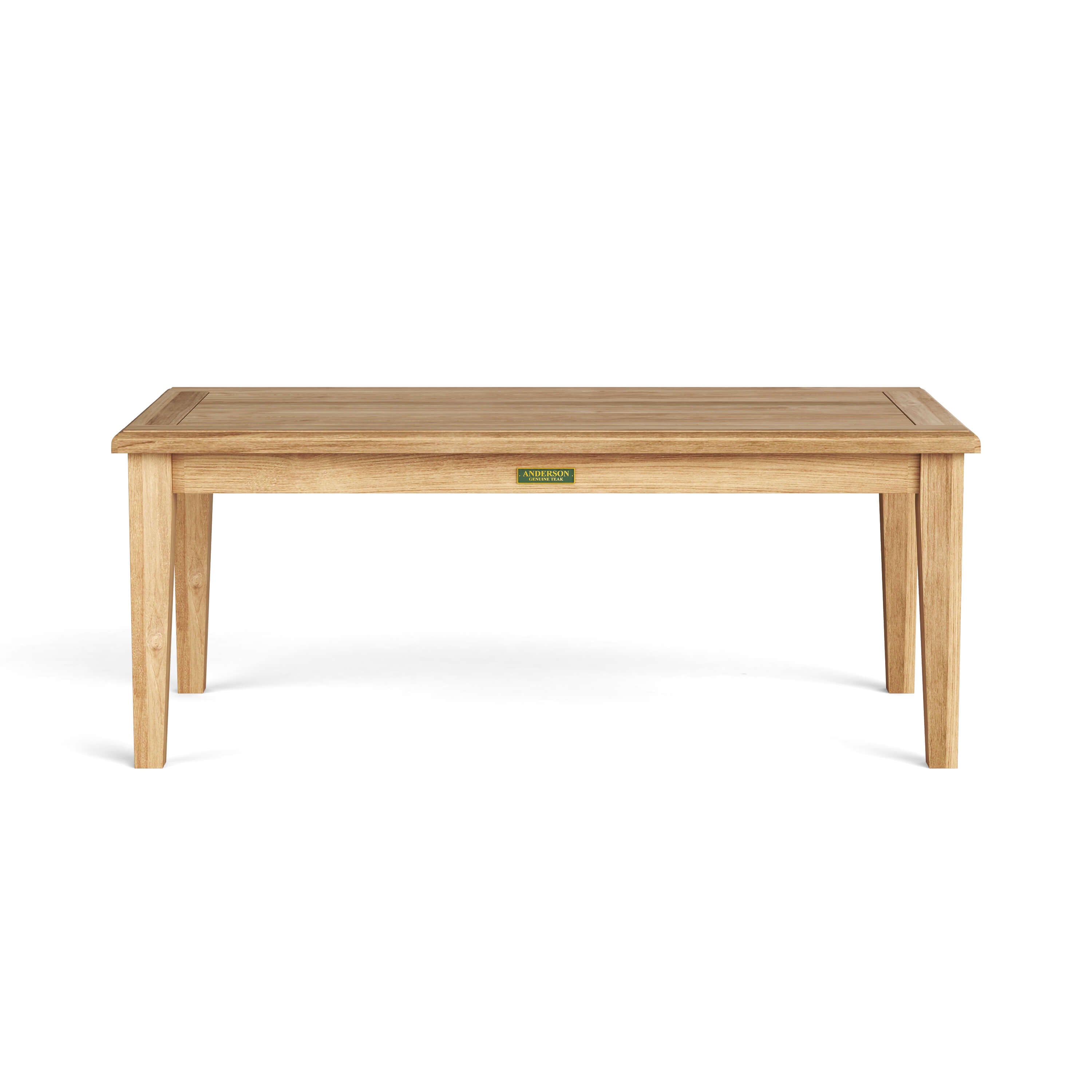 Anderson Teak Brianna Rectangular Coffee Table – Solid Teak Outdoor Patio Table