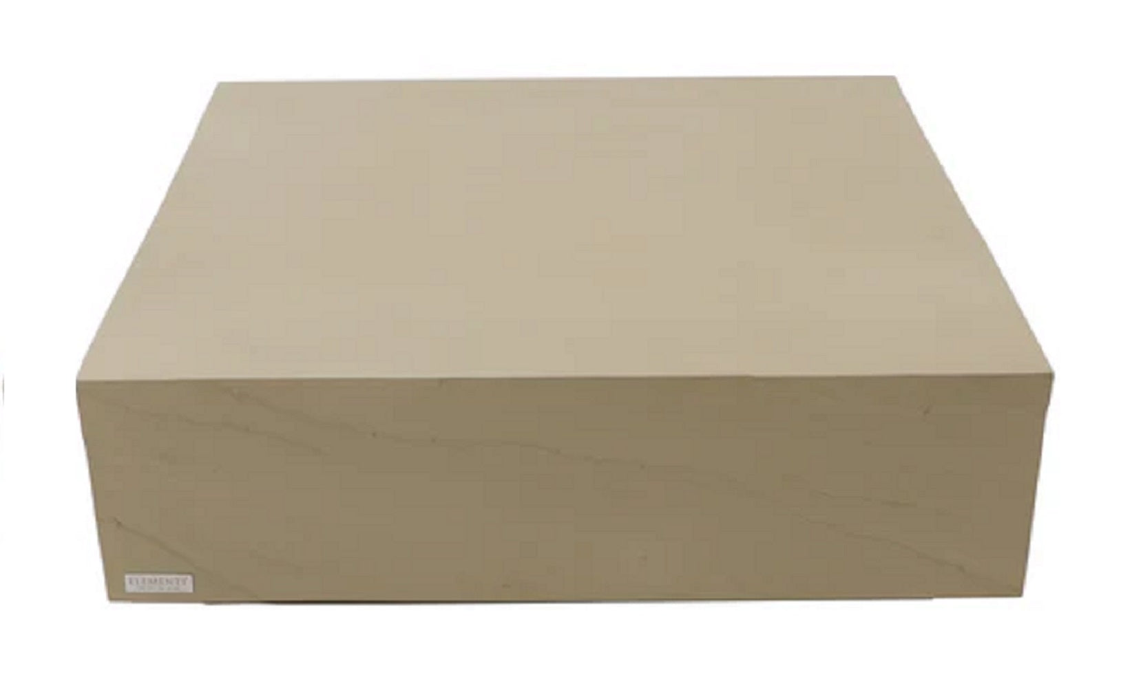Elementi Colorado 40″ Square Sandstone Coffee Table