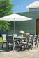 Seaside SYM 25″ Square - Outdoor Dining Arm Chair