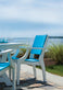 Seaside SYM 25″ Square - Outdoor Dining Arm Chair