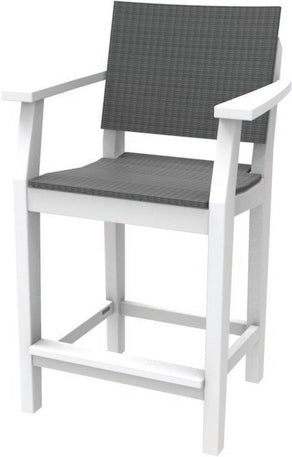 Seaside MAD Balcony Arm Chair – Outdoor Balcony Height Patio Chair