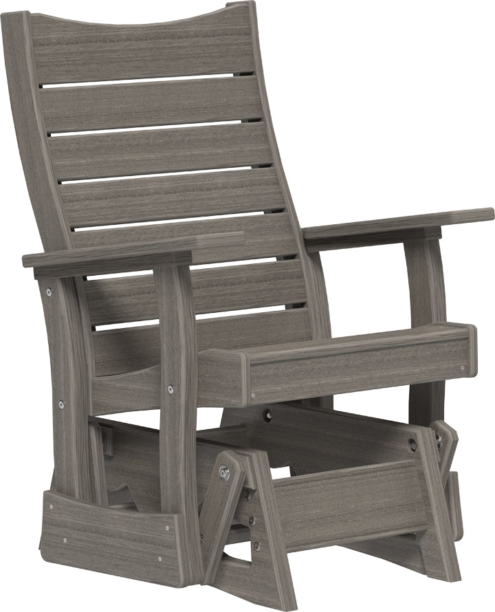 LuxCraft – 2′ Contour Glider Chair – Ergonomic Outdoor Patio Glider