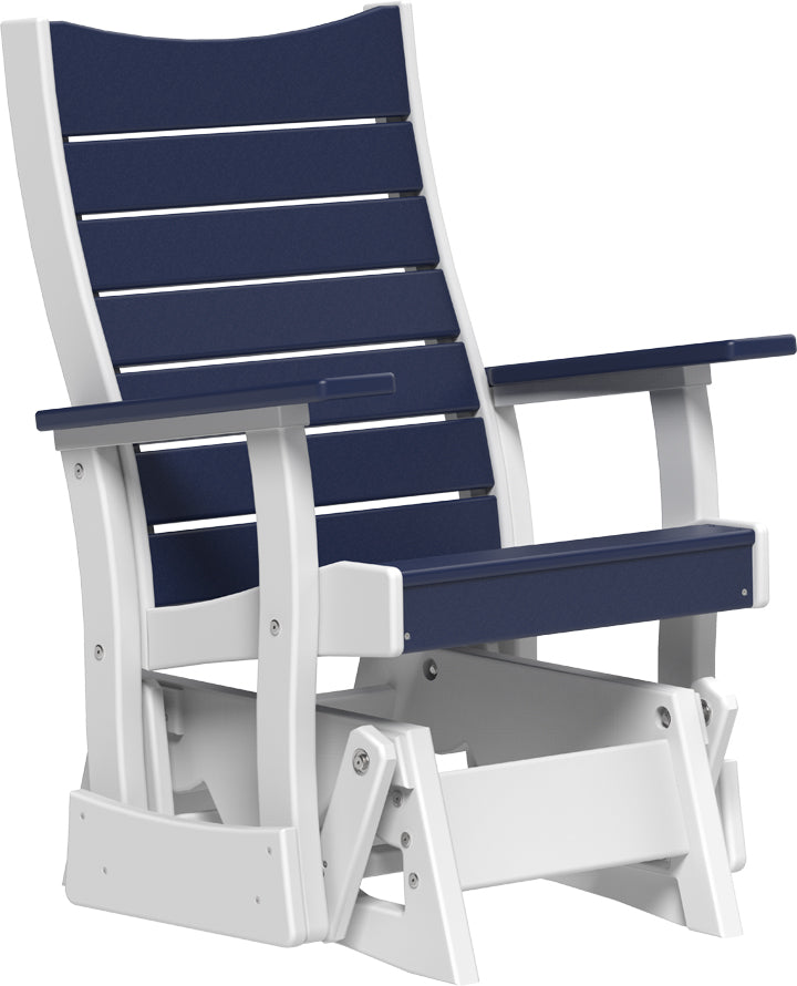 LuxCraft – 2′ Contour Glider Chair – Ergonomic Outdoor Patio Glider