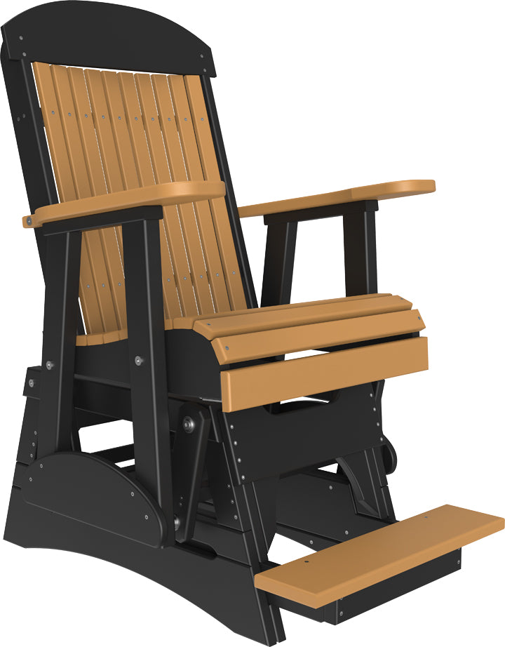 LuxCraft – 2′ Classic Balcony Glider Chair – Elevated Outdoor Patio Glider