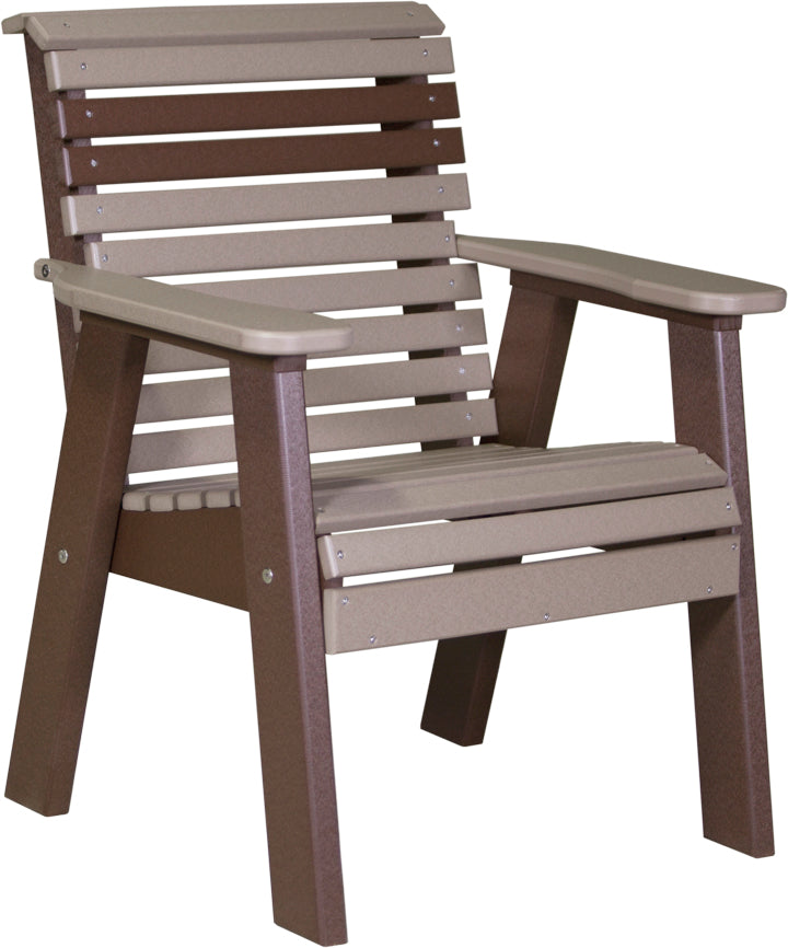 LuxCraft – 2′ Plain Bench – Compact Outdoor Garden Bench for Relaxing Spaces