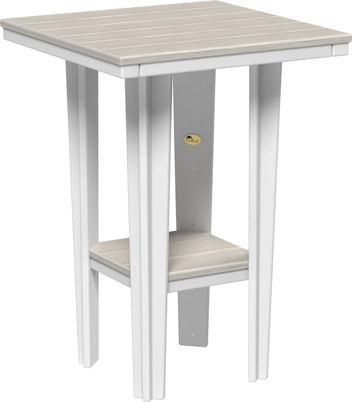 LuxCraft – 30″ Square Bistro Table – Compact Outdoor Dining Table
