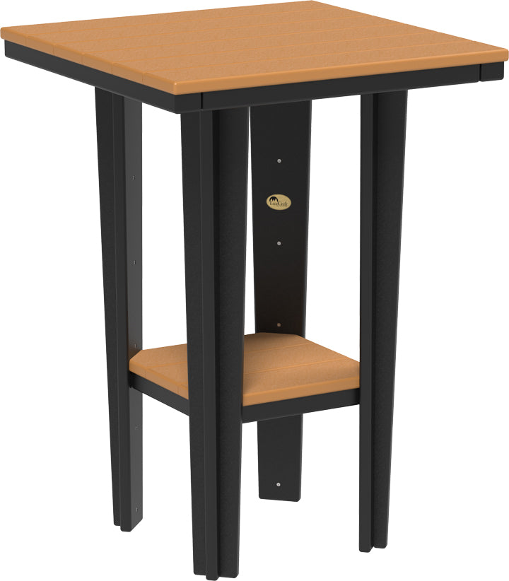 LuxCraft – 30″ Square Bistro Table – Compact Outdoor Dining Table