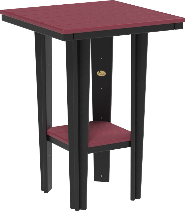 LuxCraft – 30″ Square Bistro Table – Compact Outdoor Dining Table