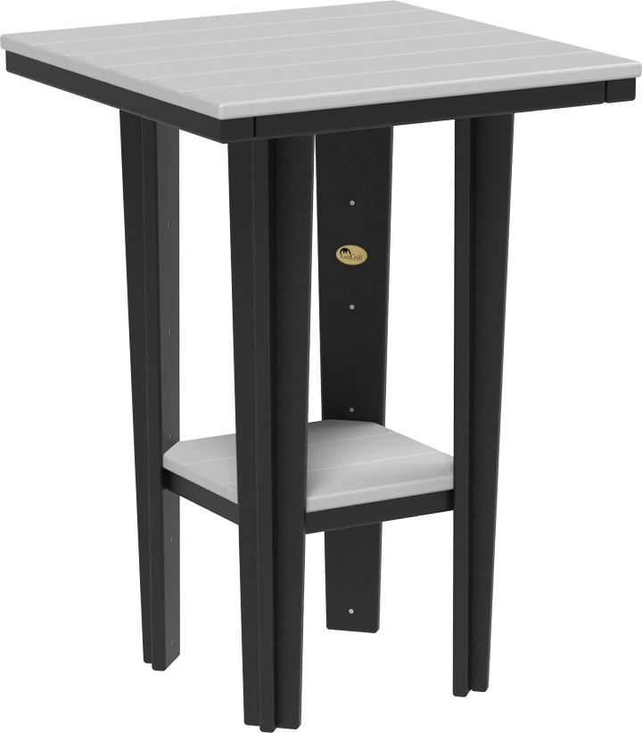 LuxCraft – 30″ Square Bistro Table – Compact Outdoor Dining Table