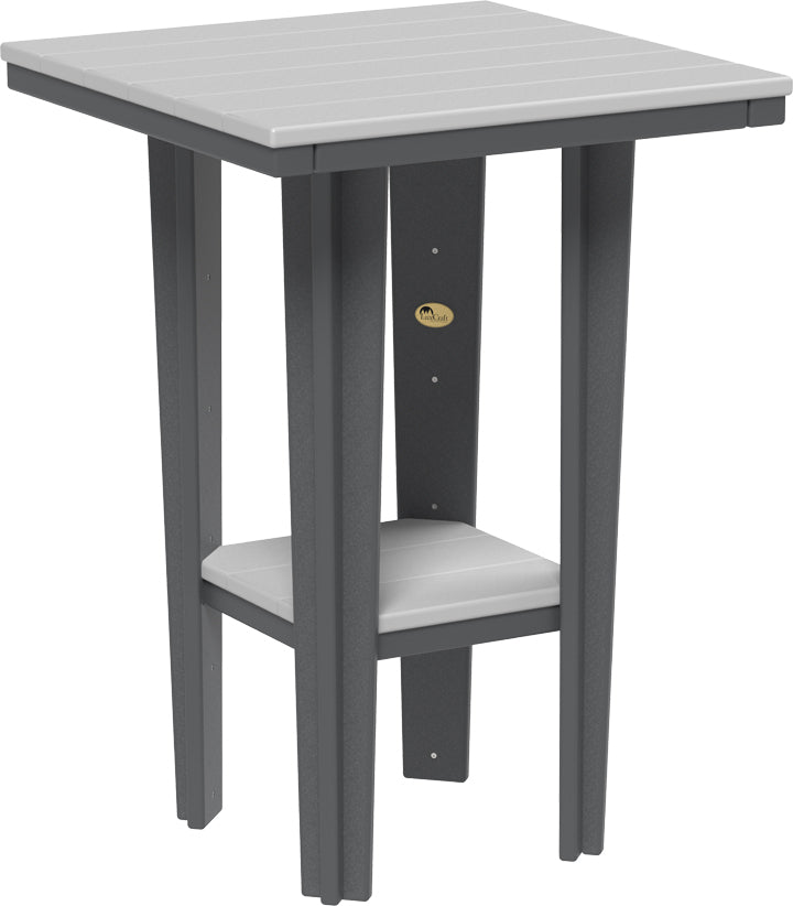 LuxCraft – 30″ Square Bistro Table – Compact Outdoor Dining Table