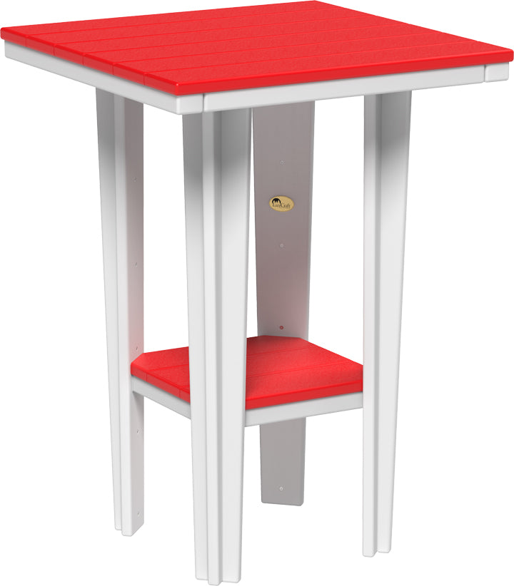 LuxCraft – 30″ Square Bistro Table – Compact Outdoor Dining Table