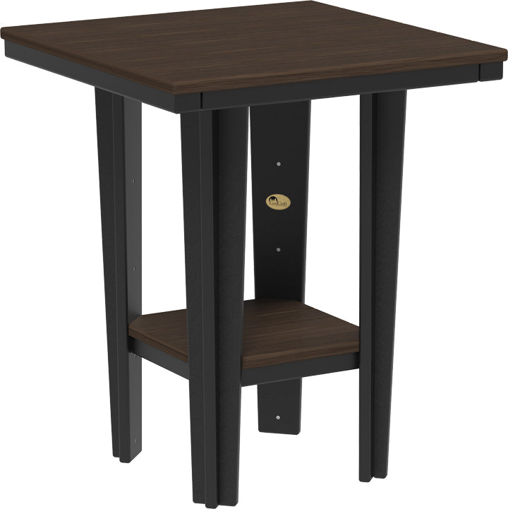 LuxCraft – 30″ Square Bistro Table – Compact Outdoor Dining Table
