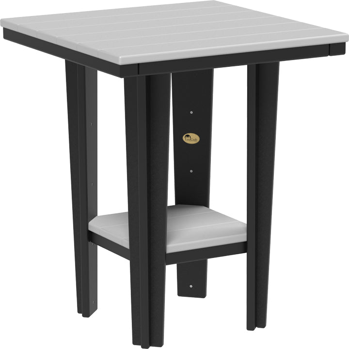 LuxCraft – 30″ Square Bistro Table – Compact Outdoor Dining Table