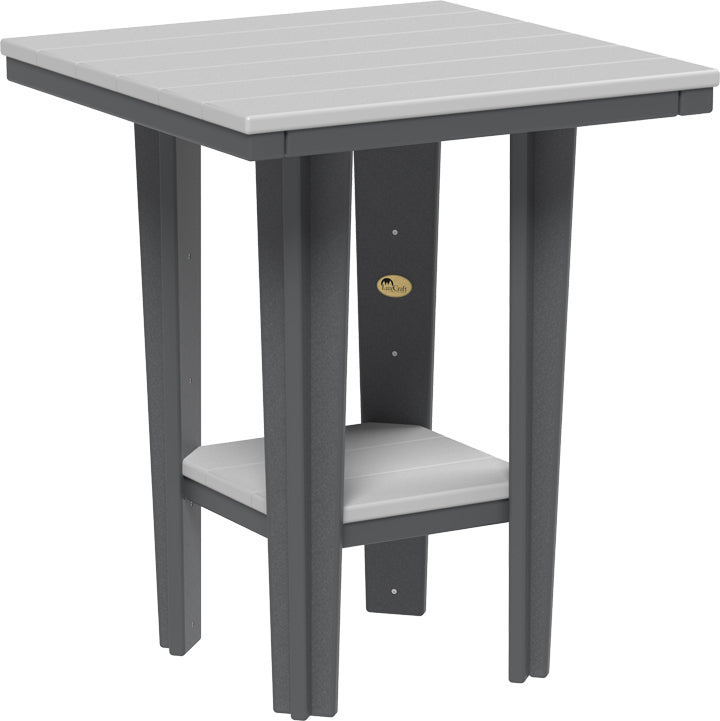 LuxCraft – 30″ Square Bistro Table – Compact Outdoor Dining Table