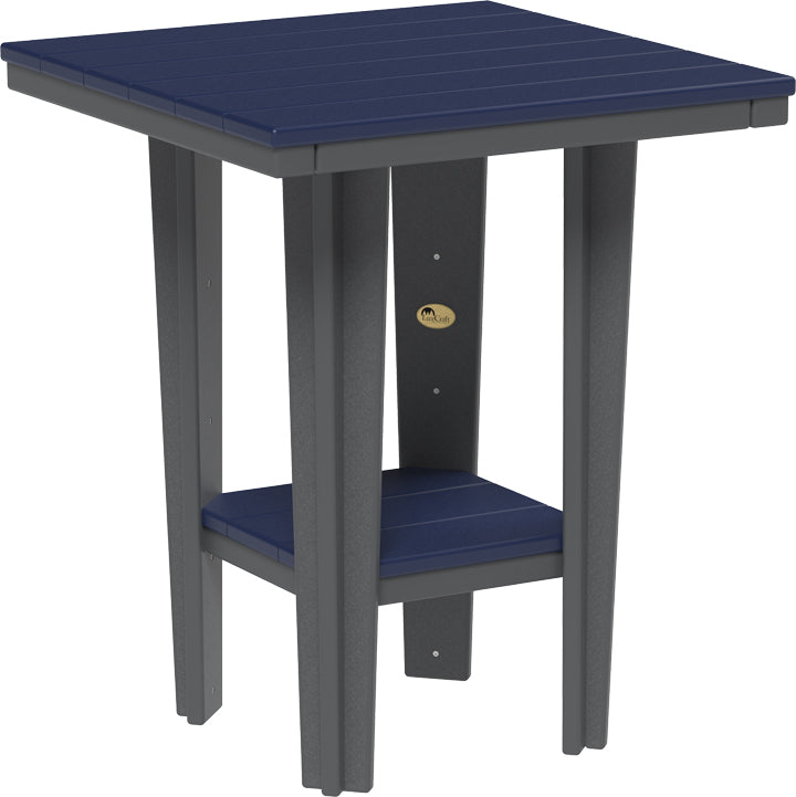 LuxCraft – 30″ Square Bistro Table – Compact Outdoor Dining Table