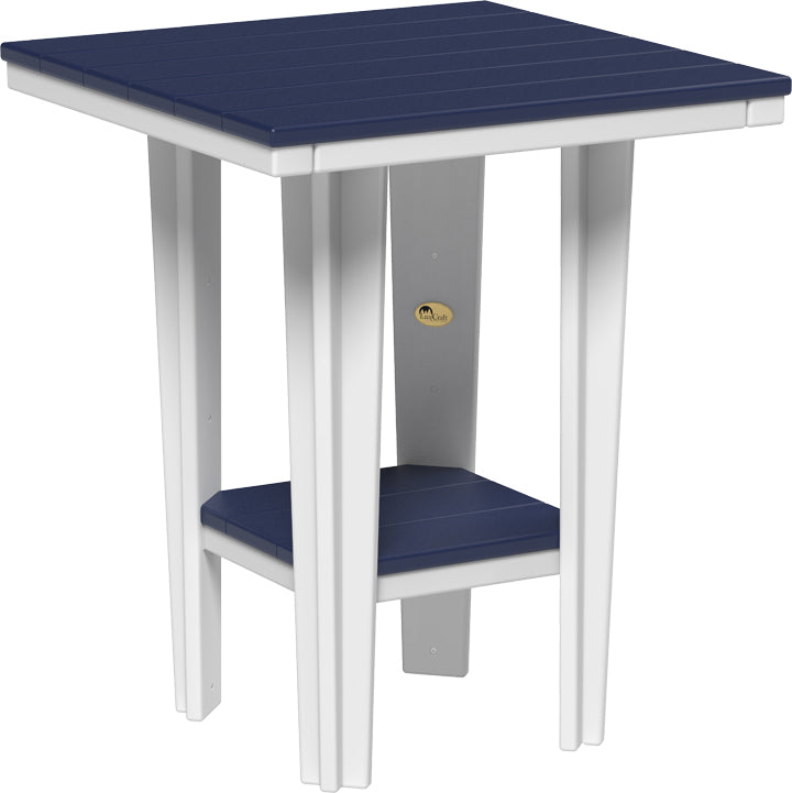 LuxCraft – 30″ Square Bistro Table – Compact Outdoor Dining Table