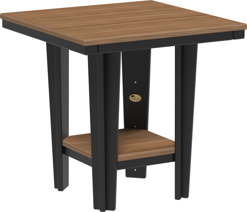 LuxCraft – 30″ Square Bistro Table – Compact Outdoor Dining Table