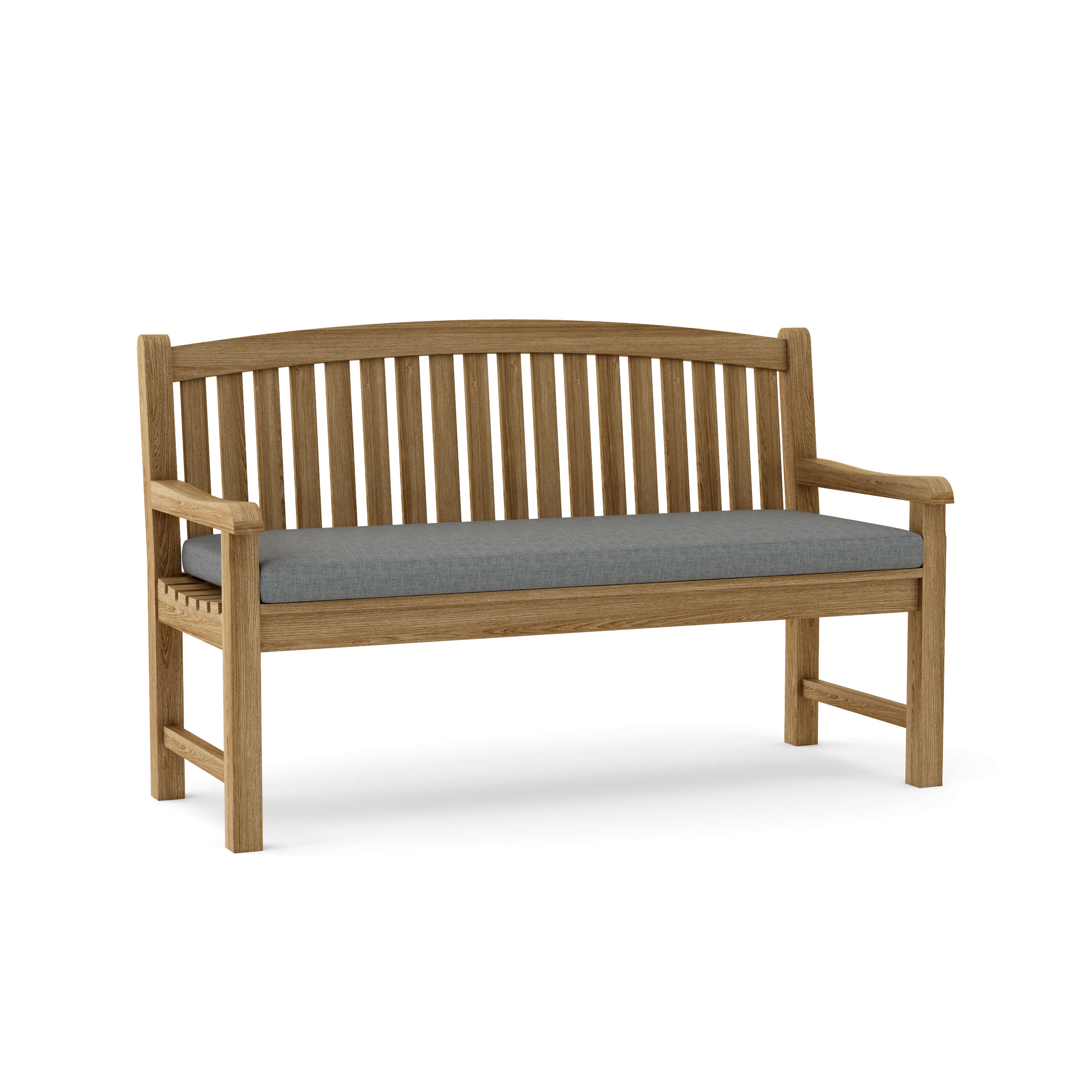 Anderson Teak Chelsea 3-Seater Bench – Solid Teak Outdoor Garden Bench