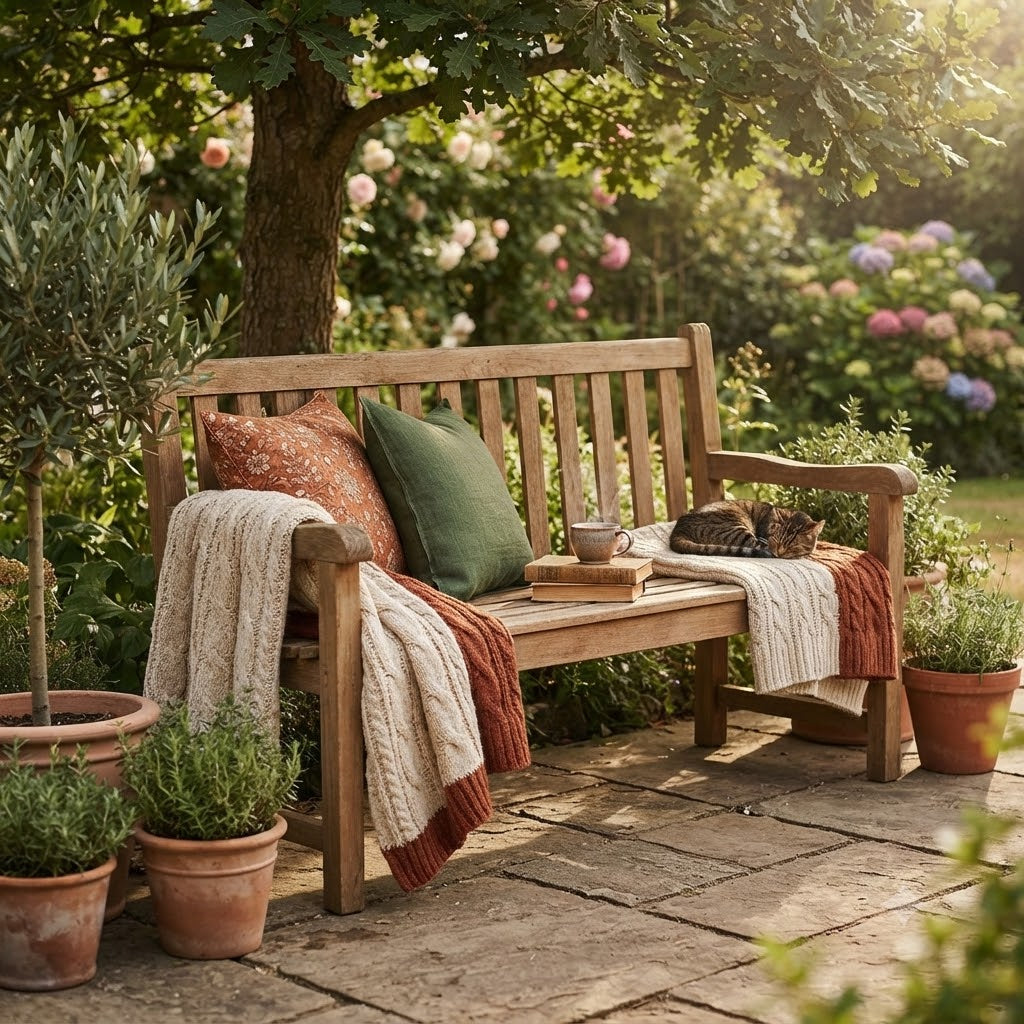 Anderson Teak Classic 2-Seater Bench – Solid Teak Outdoor Garden Bench