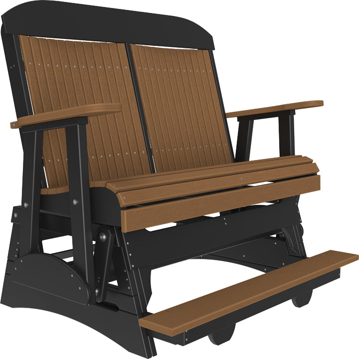 LuxCraft – 4′ Classic Balcony Glider – Elevated Outdoor Glider for Two