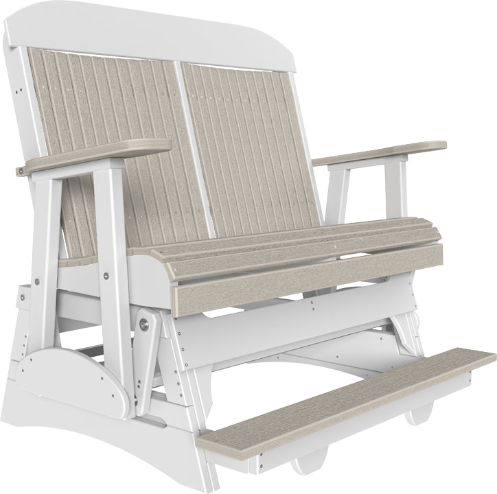LuxCraft – 4′ Classic Balcony Glider – Elevated Outdoor Glider for Two