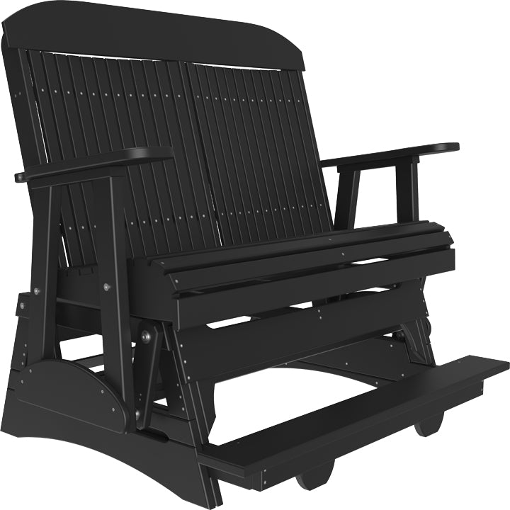 LuxCraft – 4′ Classic Balcony Glider – Elevated Outdoor Glider for Two