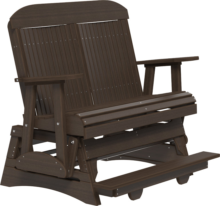 LuxCraft – 4′ Classic Balcony Glider – Elevated Outdoor Glider for Two