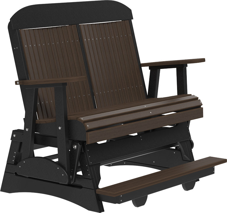 LuxCraft – 4′ Classic Balcony Glider – Elevated Outdoor Glider for Two