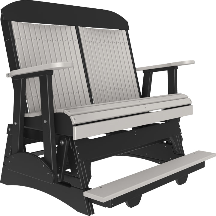 LuxCraft – 4′ Classic Balcony Glider – Elevated Outdoor Glider for Two