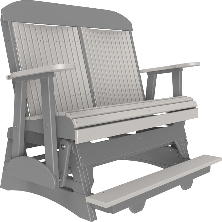 LuxCraft – 4′ Classic Balcony Glider – Elevated Outdoor Glider for Two