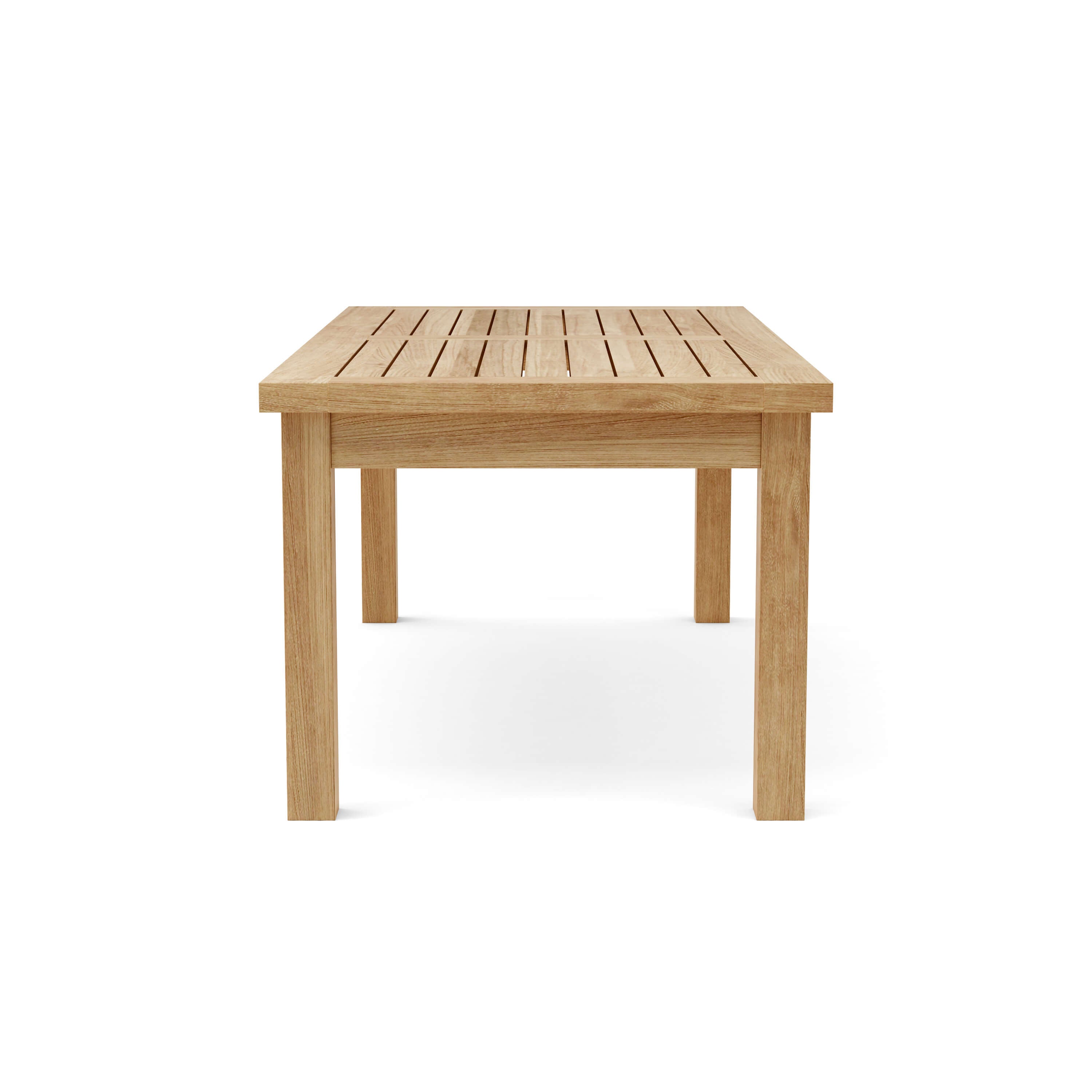Anderson Teak Montage Rectangular Coffee Table – Solid Teak Outdoor Patio Table