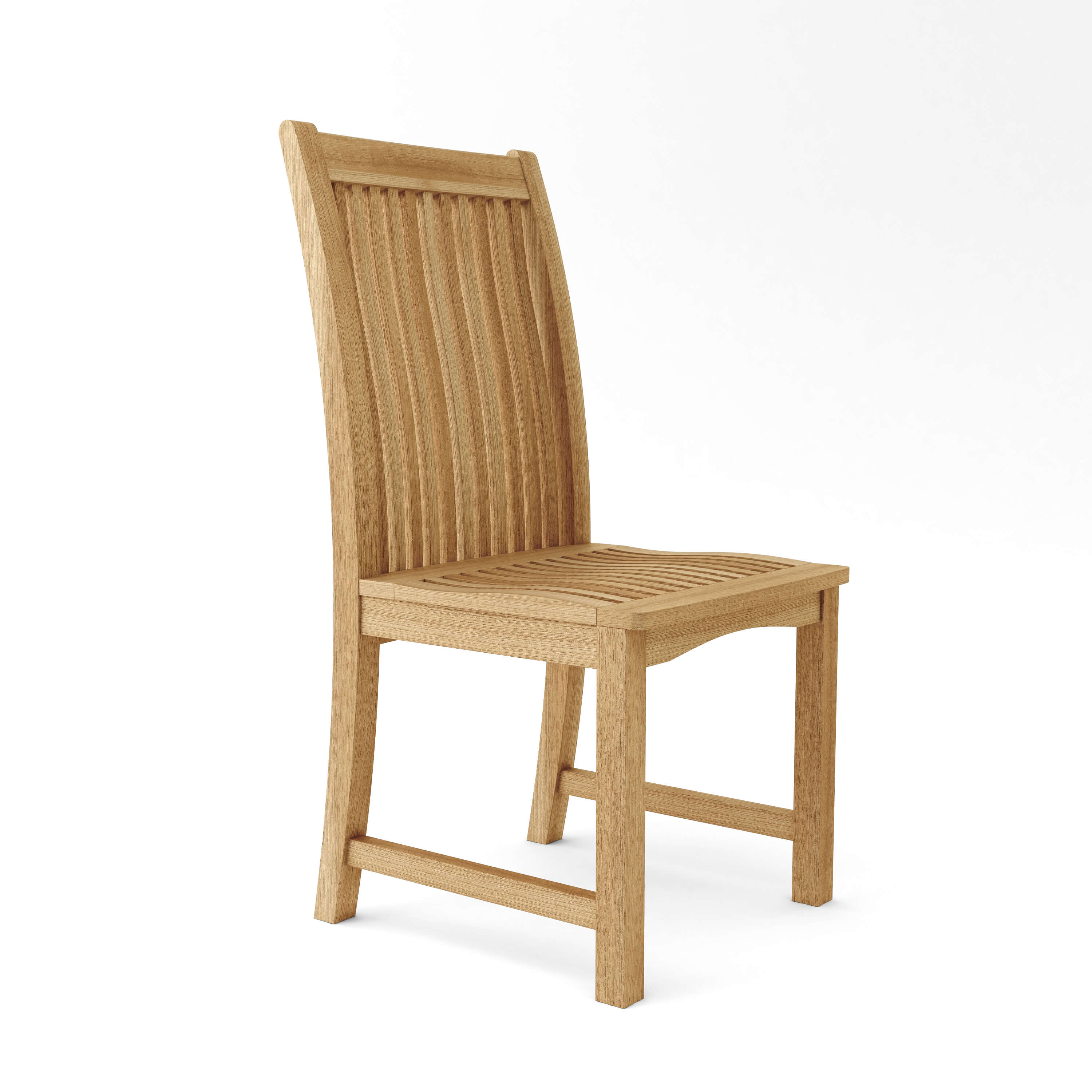Anderson Teak Chicago Dining Chair Premium Solid Teak Outdoor Dining Chair