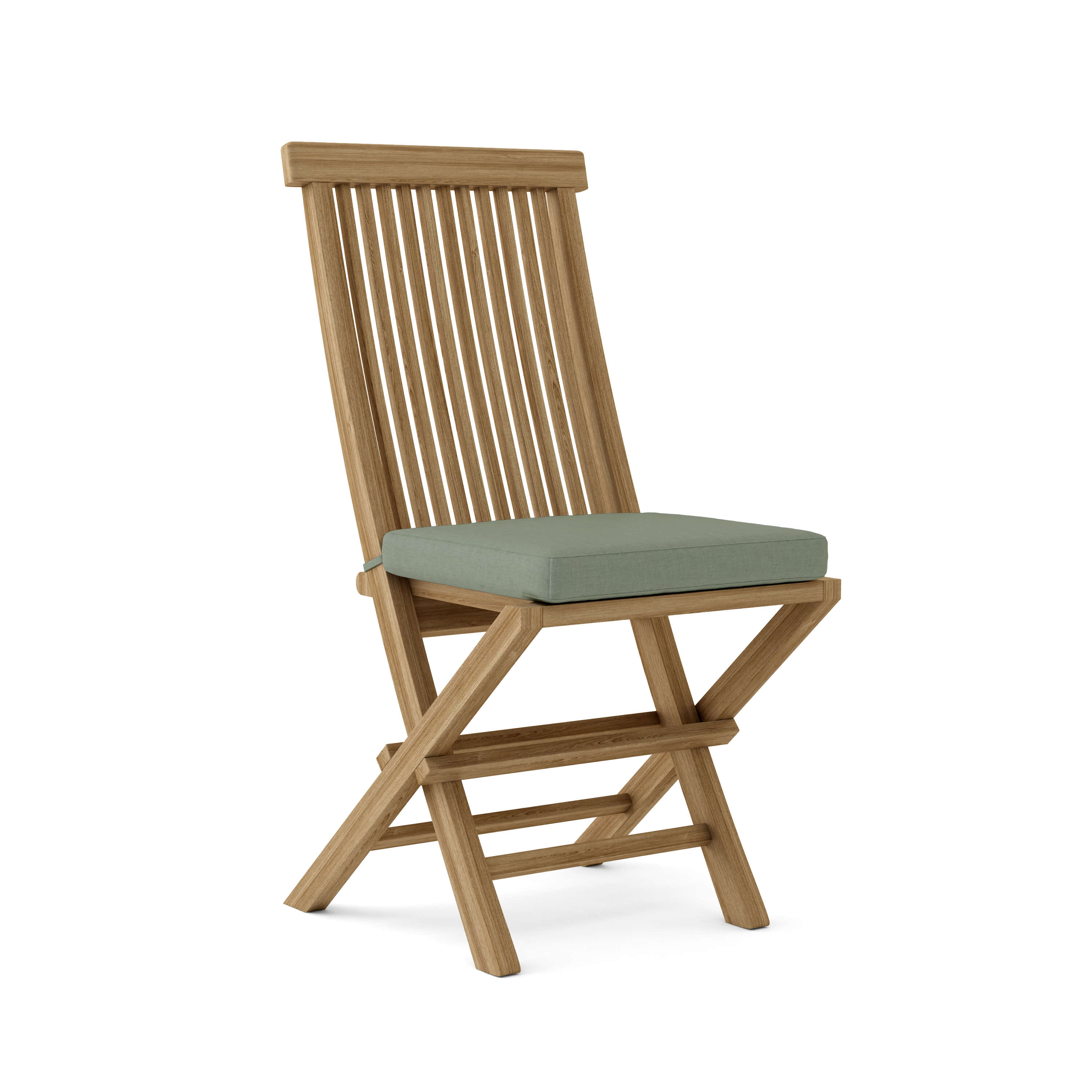 Anderson Teak Classic Folding Chair (2-PC) – Solid Teak Outdoor Seating