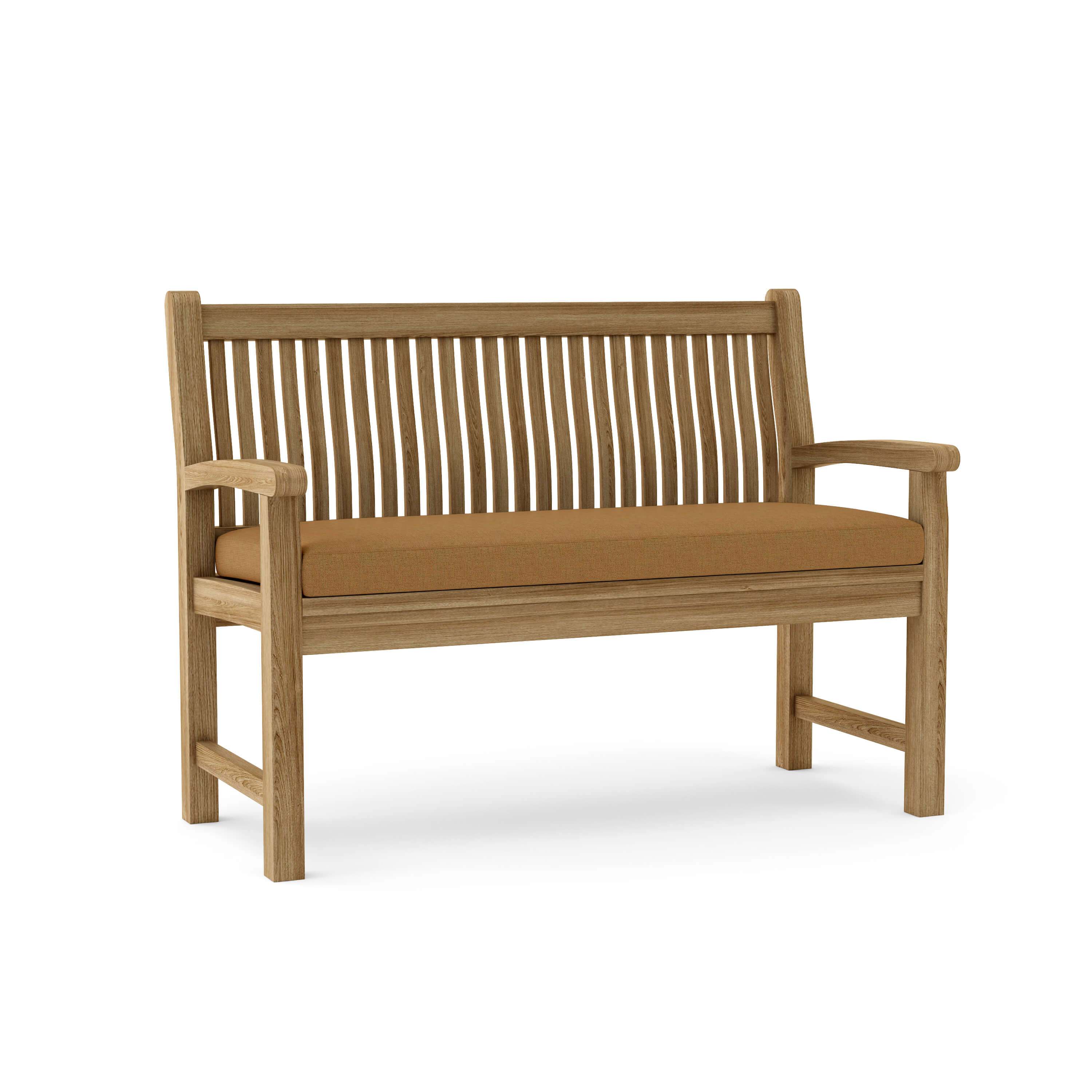 Anderson Teak Sahara 2-Seater Bench – Solid Teak Outdoor Garden Bench