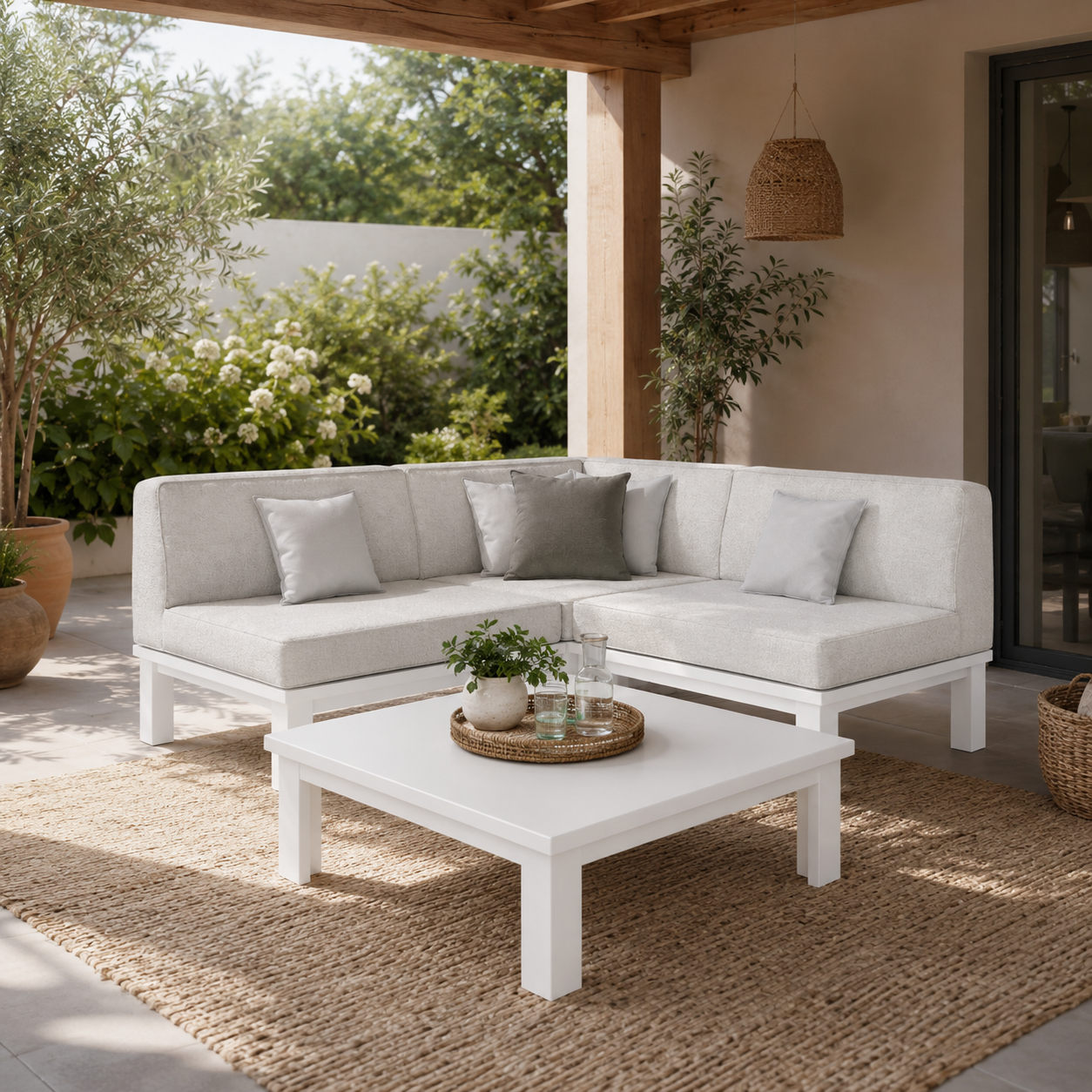 Mainstay 4-Piece Sectional Set by Ledge Lounger