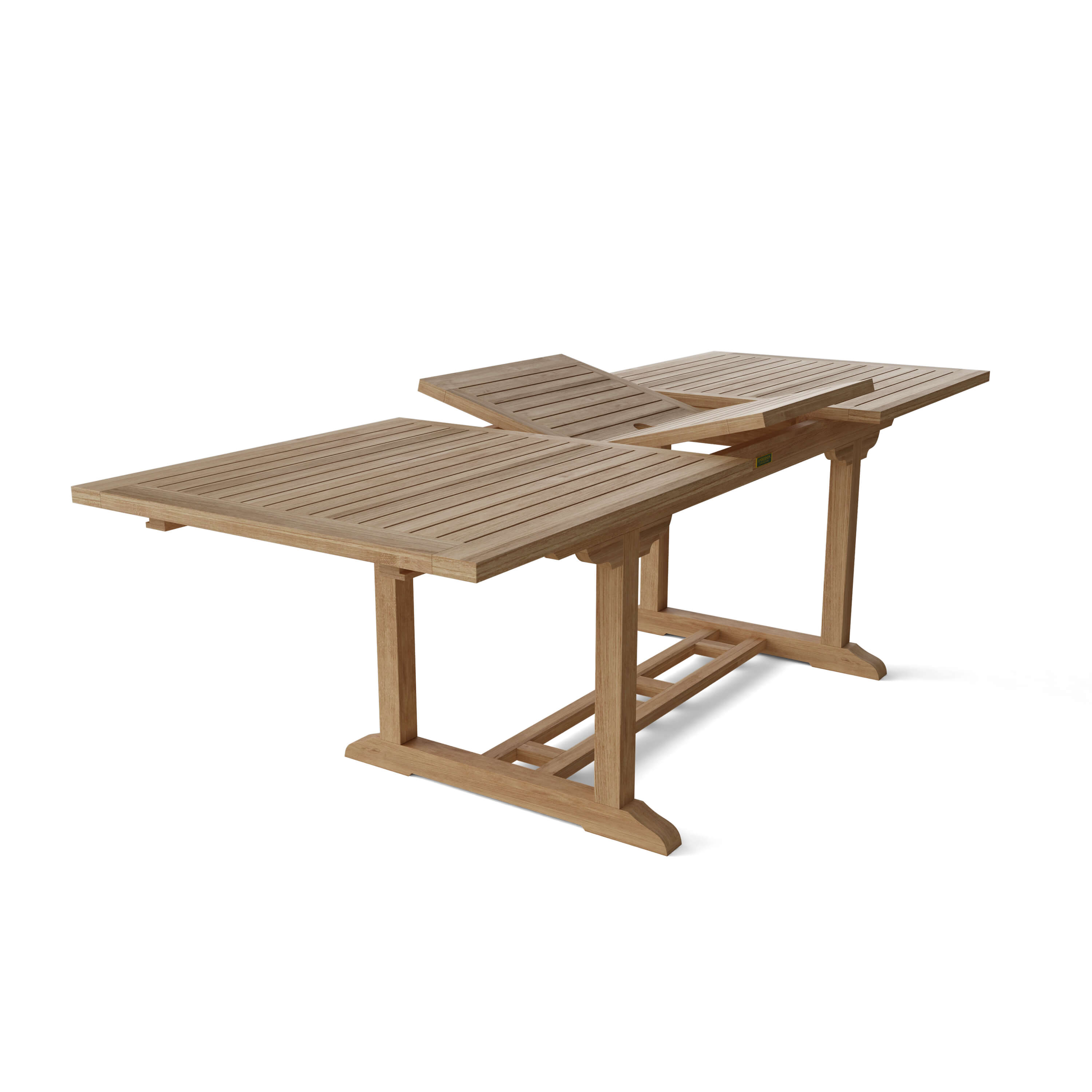 Anderson Teak Bahama 94″ Extension Dining Table – Teak Outdoor Patio Table
