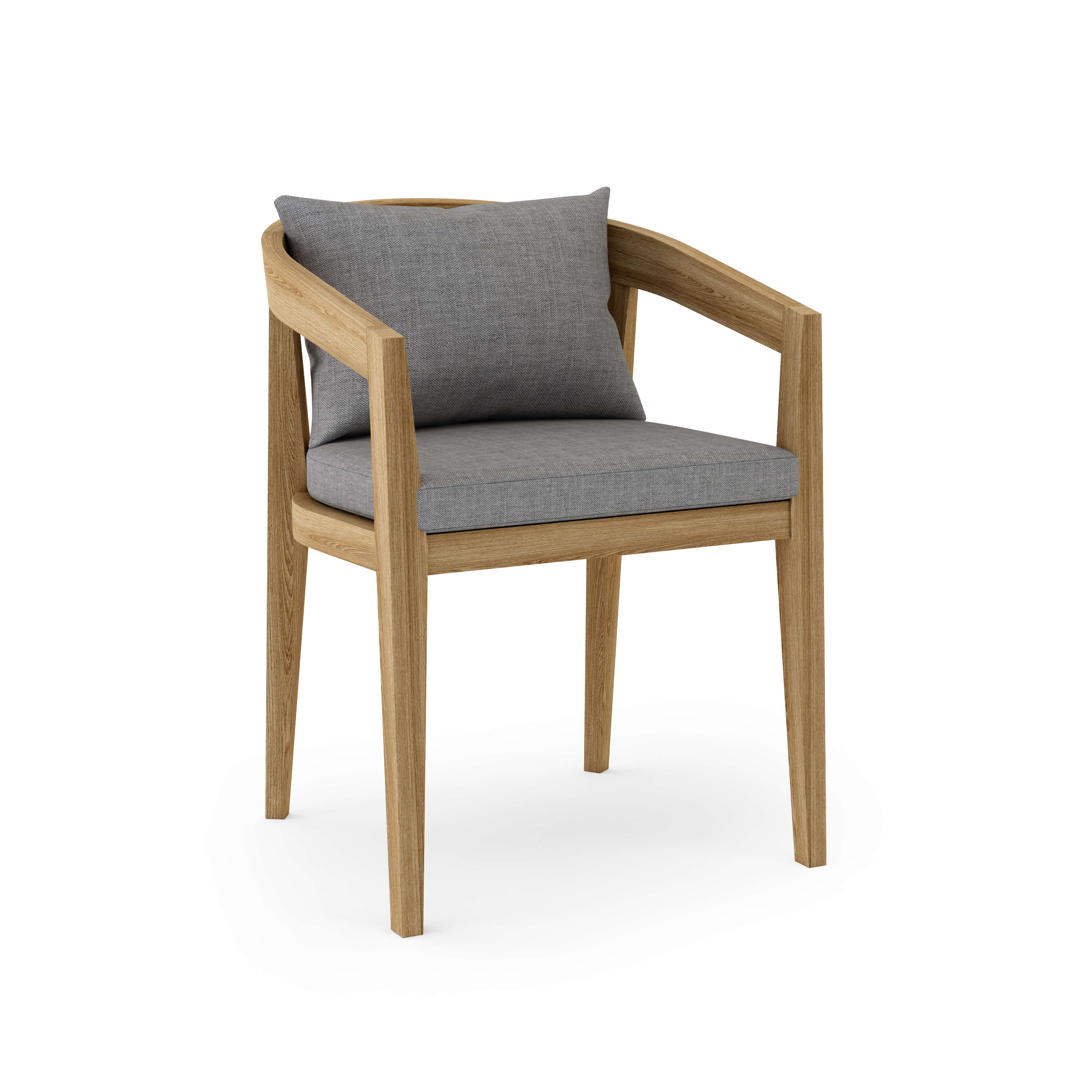 Anderson Teak Toscana Dining Chair – Premium Teak Outdoor Dining Seating