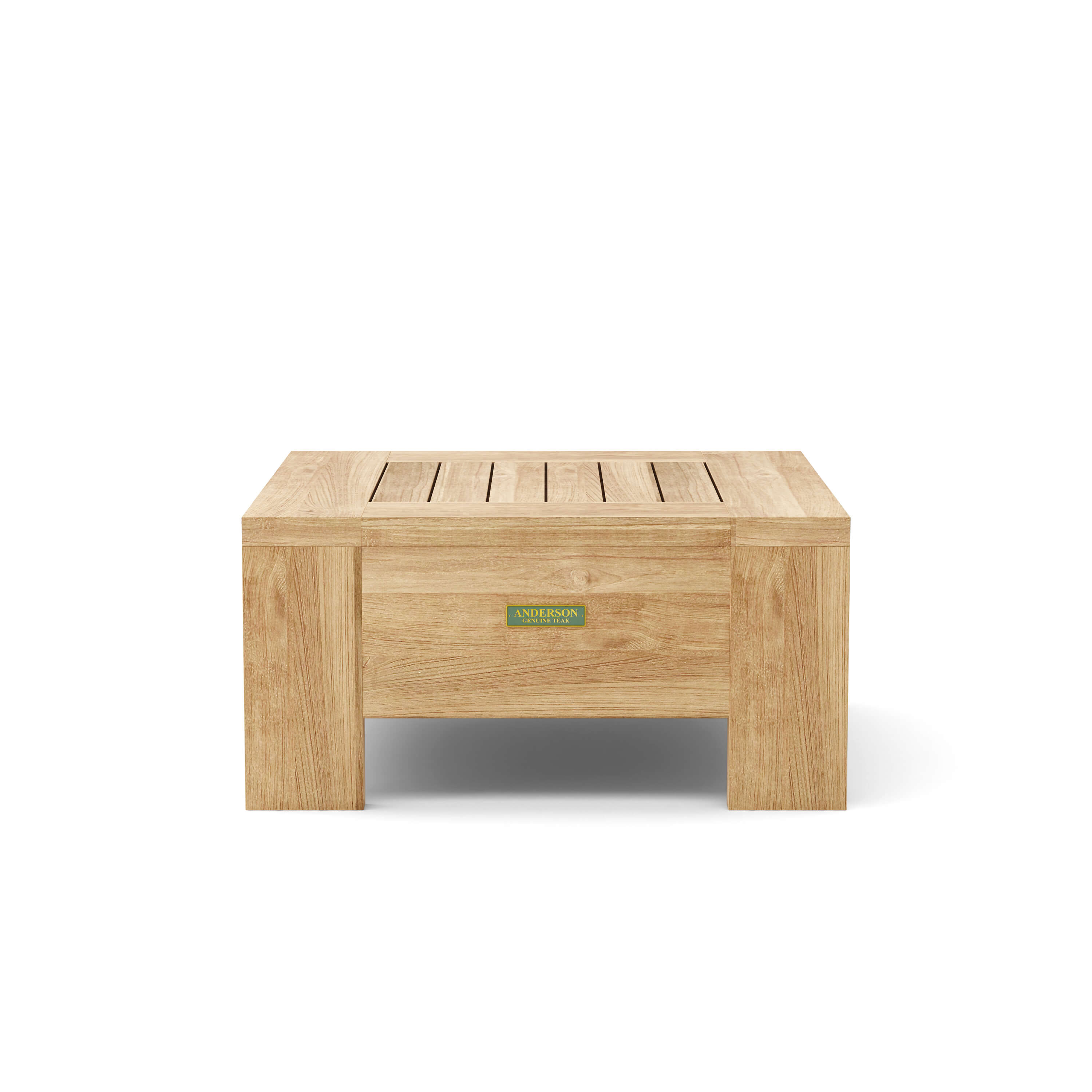 Anderson Teak Madera Side Table – Solid Teak Outdoor End Table