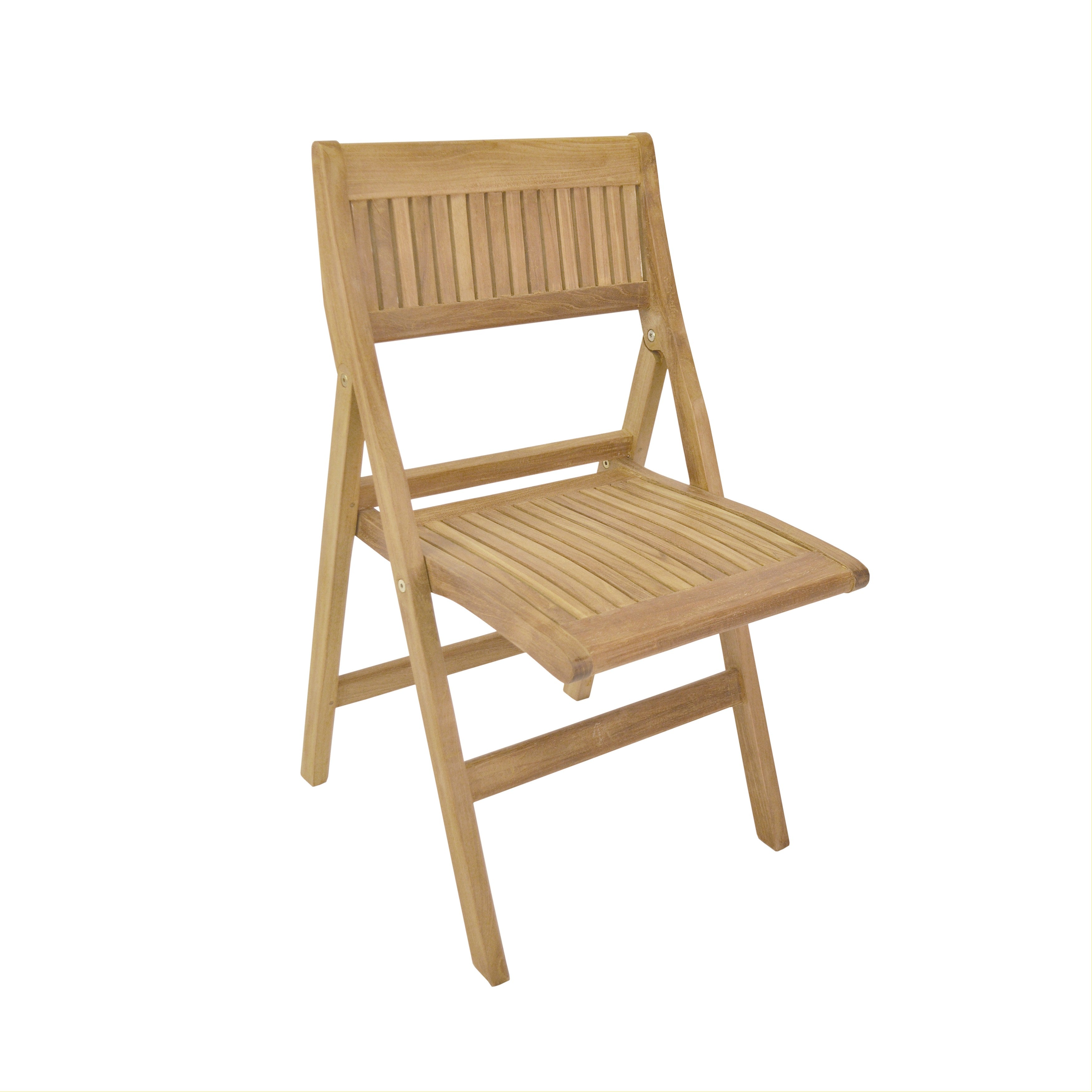 Anderson Teak Windsor Folding Chair (2-PC) – Solid Teak Outdoor Seating