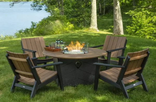Seaside Aura Fire Table 6″ Dining Height Riser – Outdoor Fire Table Height Extension